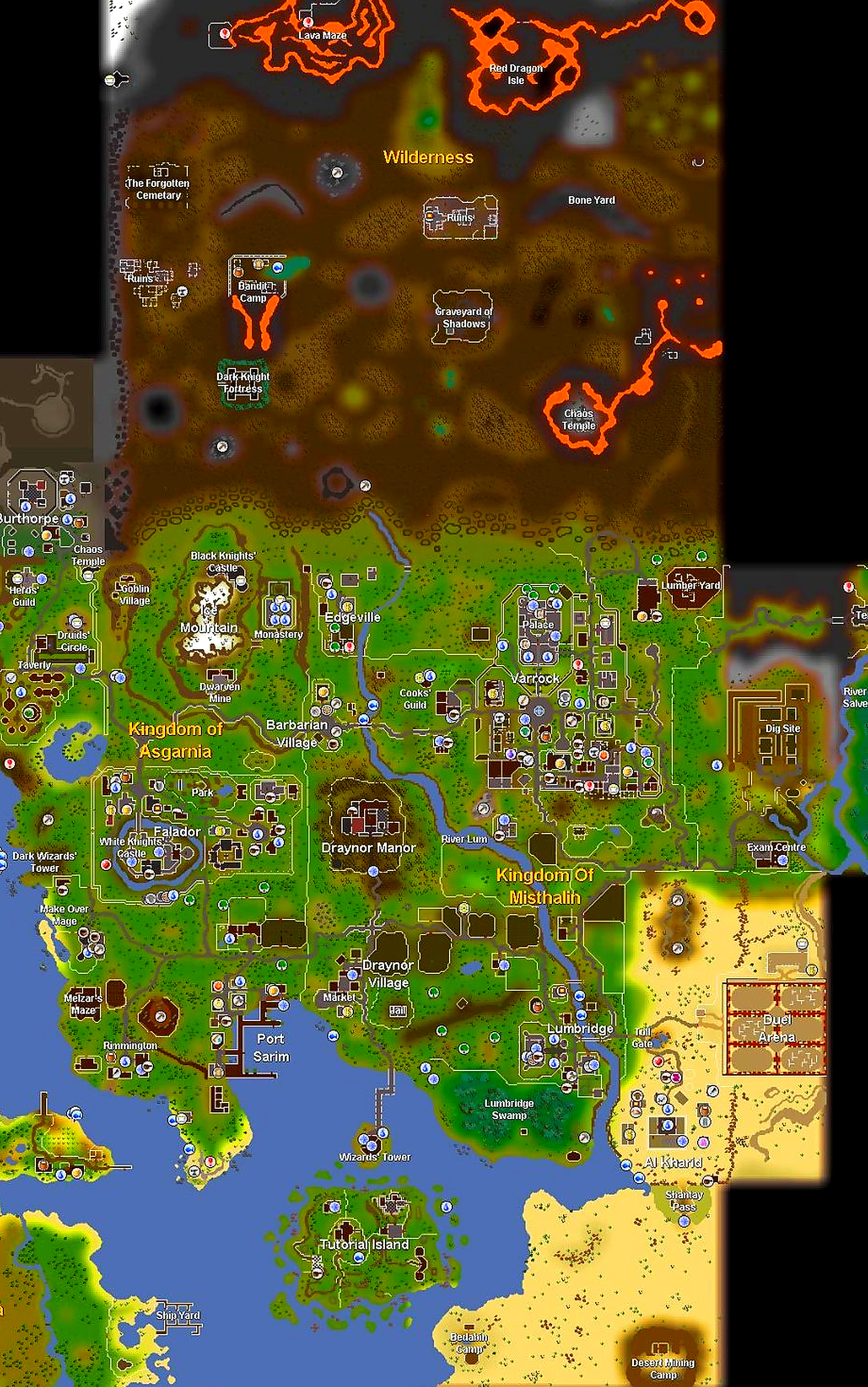 Phase 1 map — Misthalin region